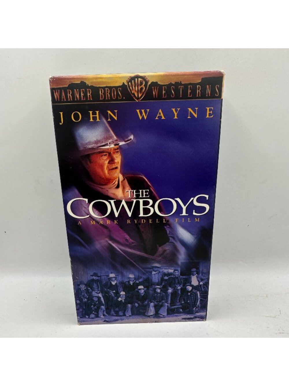 The Cowboys VHS John Wayne 1972 Western Mark Rydell Film Warner Bros
